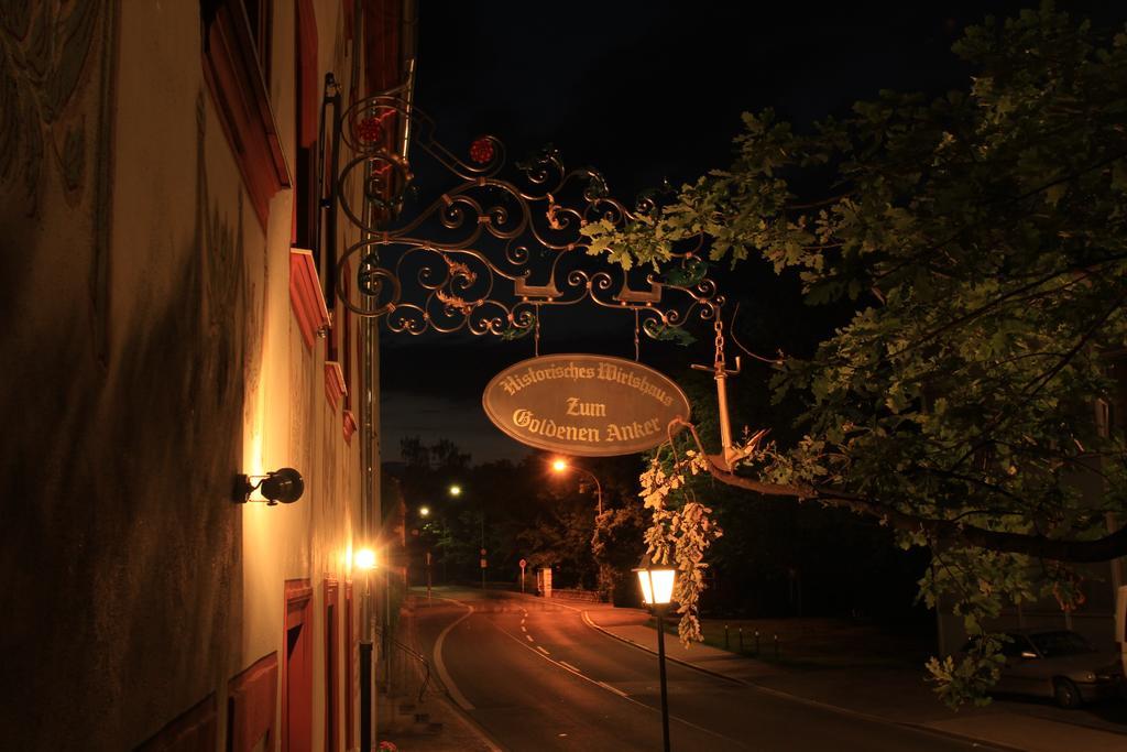 Hotel Zum Goldenen Anker Bamberga Esterno foto