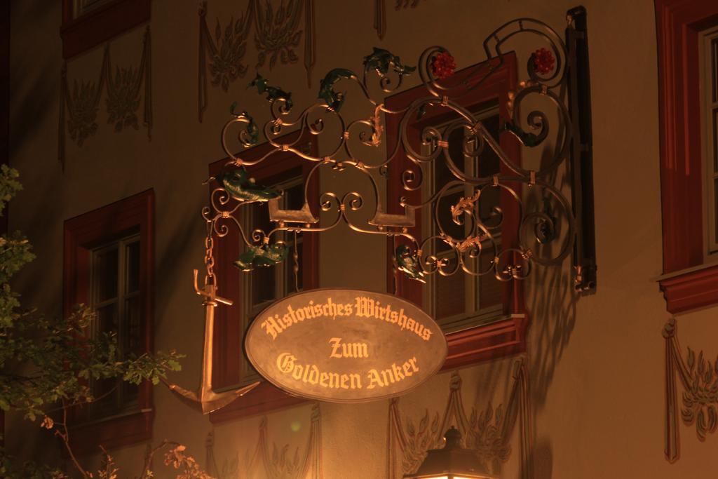 Hotel Zum Goldenen Anker Bamberga Esterno foto