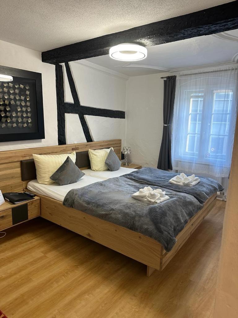 Hotel Zum Goldenen Anker Bamberga Esterno foto